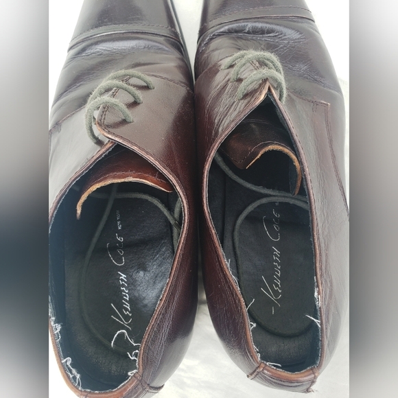 Kenneth Cole New York Regal King Men's Lace-Up Dress Shoes - Size 8 - Picture 5 of 10